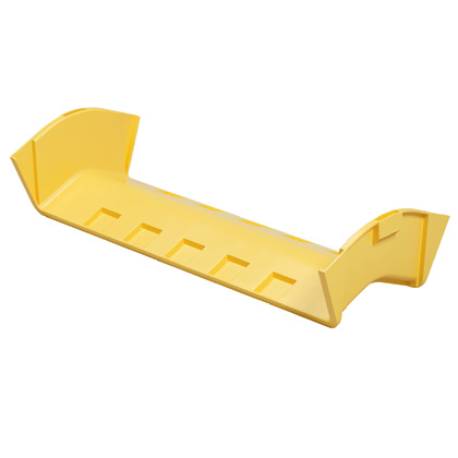 Angulo Vertical Externo 45 Grados 24X4 Amarillo Panduit Fiber Runner