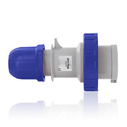 [W332-P9] Clavija 32A 200-250V 3P+T 9H Azul Ip67 Leviton