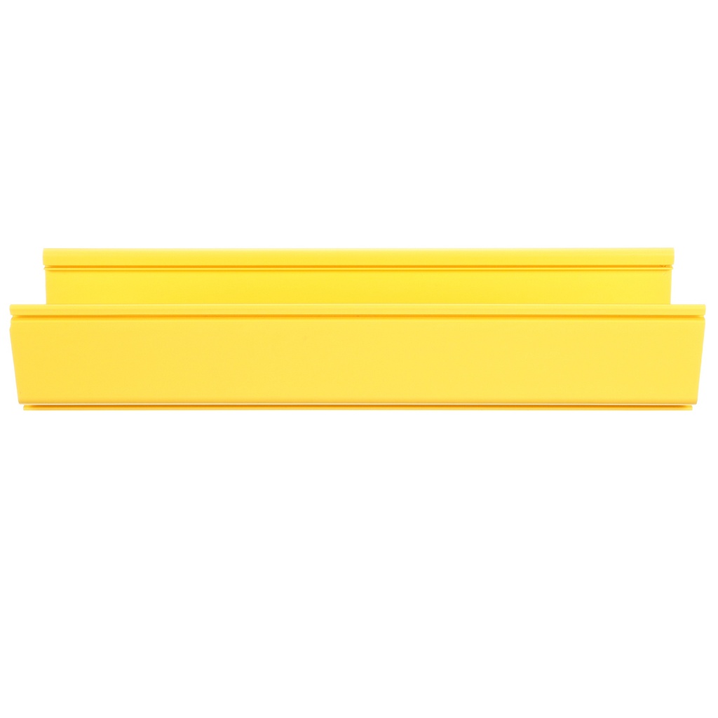 Ducto Fiber Runner 6 X 4  Panduit Amarillo Tramo 1.8Mt
