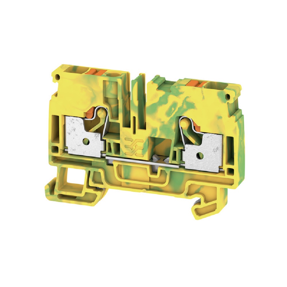 [A2C 6 PE] Borna 22-8Awg Push In Tierra 6Mm2 Verde/Amarillo Weidmuller _1991810000