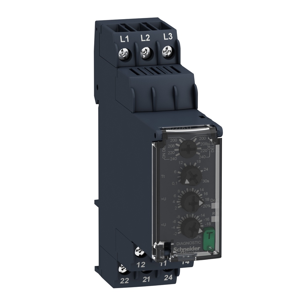 Rele Control Sub-Sobre Tension Tem 0.1/30Seg 3F 200-240Vac Schneider