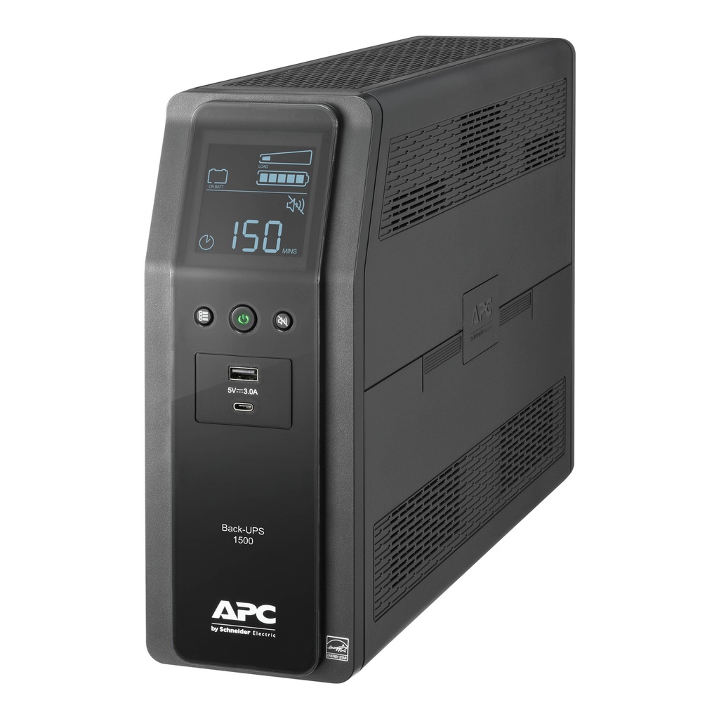 Ups Pro 1500Va 900W 120Vac 5-15P 10 Salidas 5-15R Usb Carga Apc Schneider