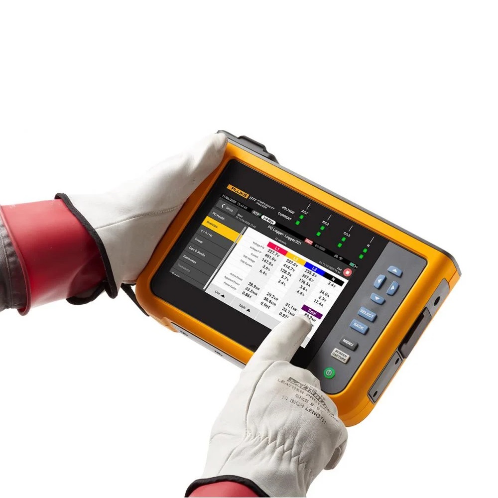 [FLUKE-1775] Analizador De Calidad Electrica Trifasico Neutro Tierra V/A/Hz/Potencia/Subidas/Bajadas/Armonicos/Transitorios 1000V Catiii 1000V Cativ 600V Fluke 5117278