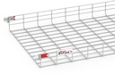 Bandeja Malla 100Mm X 600Mm X 3.0 Mts Rapide Incluye 2 Uniones Electrozincada Rejiband Pemsa