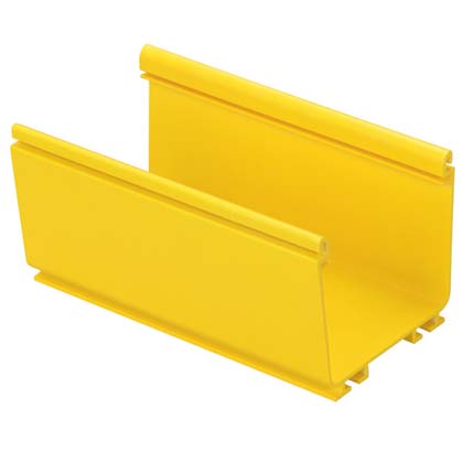 Ducto Fiber Runner 4X4 Amarillo Tramo 6Ft/1.8 Mts Panduit