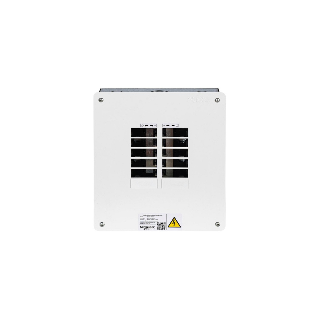 Tablero Bifasico 12 Circuitos 240V Square-D 2F Empotrar/Sobreponer Schneider