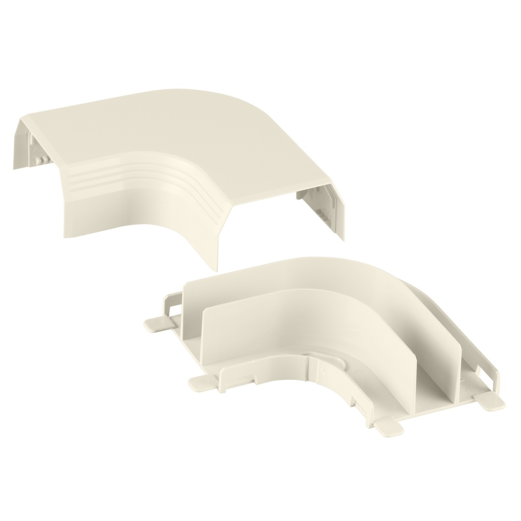 [T45RAIW] Curva Canaleta T-45 Blanca Angulo Recto Panduit