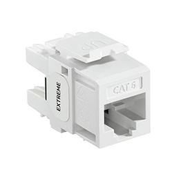 Toma Rj45 Categoria 6 Impacto 110 Extreme Blanco Leviton