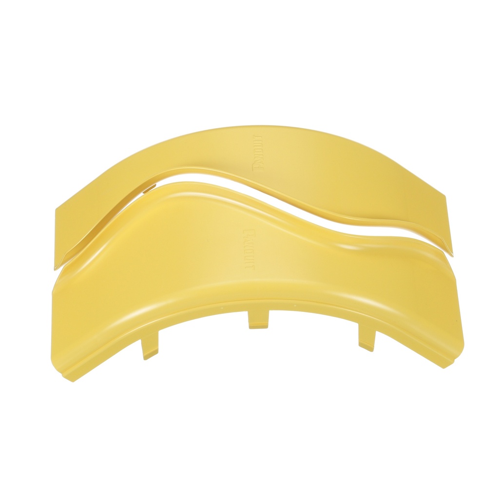 Tapa Exterior Vertical 90G Lszh Fiberrunner 6X4 Amarilla Panduit