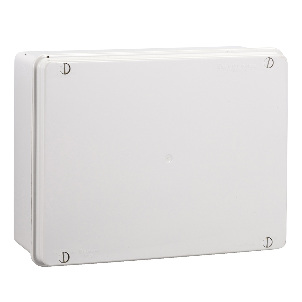 Caja Plastica 22X17X9Cm  Gris Ip55 Dexson