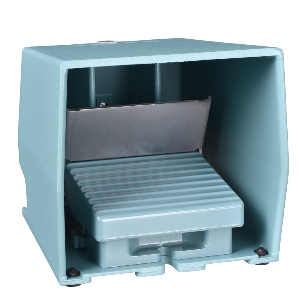 [XPEM511] Interruptor De Pedal Metalico Xpe-M 2Na 2Nc Azul Schneider