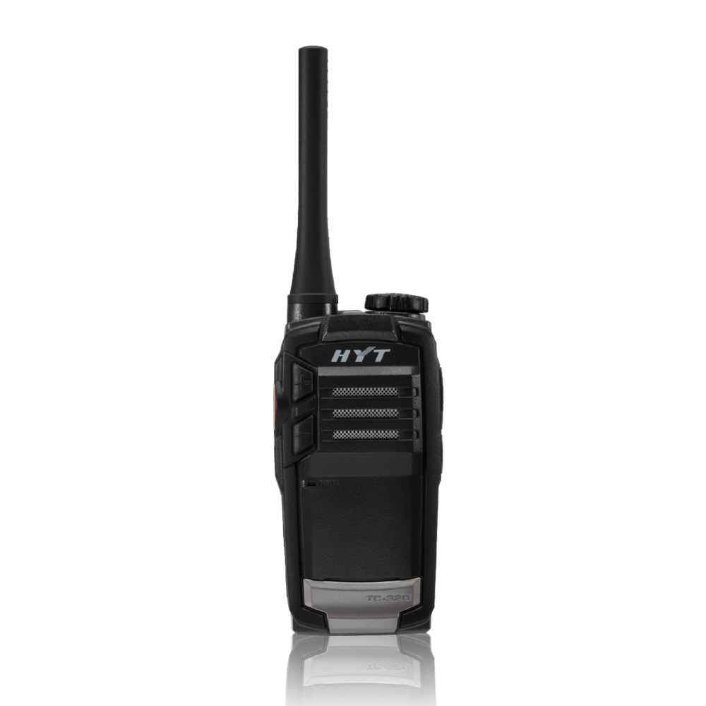 [TC-320U(1) UHF] Radio Portatil Analogo Uhf 400-470Mhz Version Mejorada 48 Canales 2W Bateria Bl1715 1700Ma Antena An0435H19 Entrada Tipo C Hytera