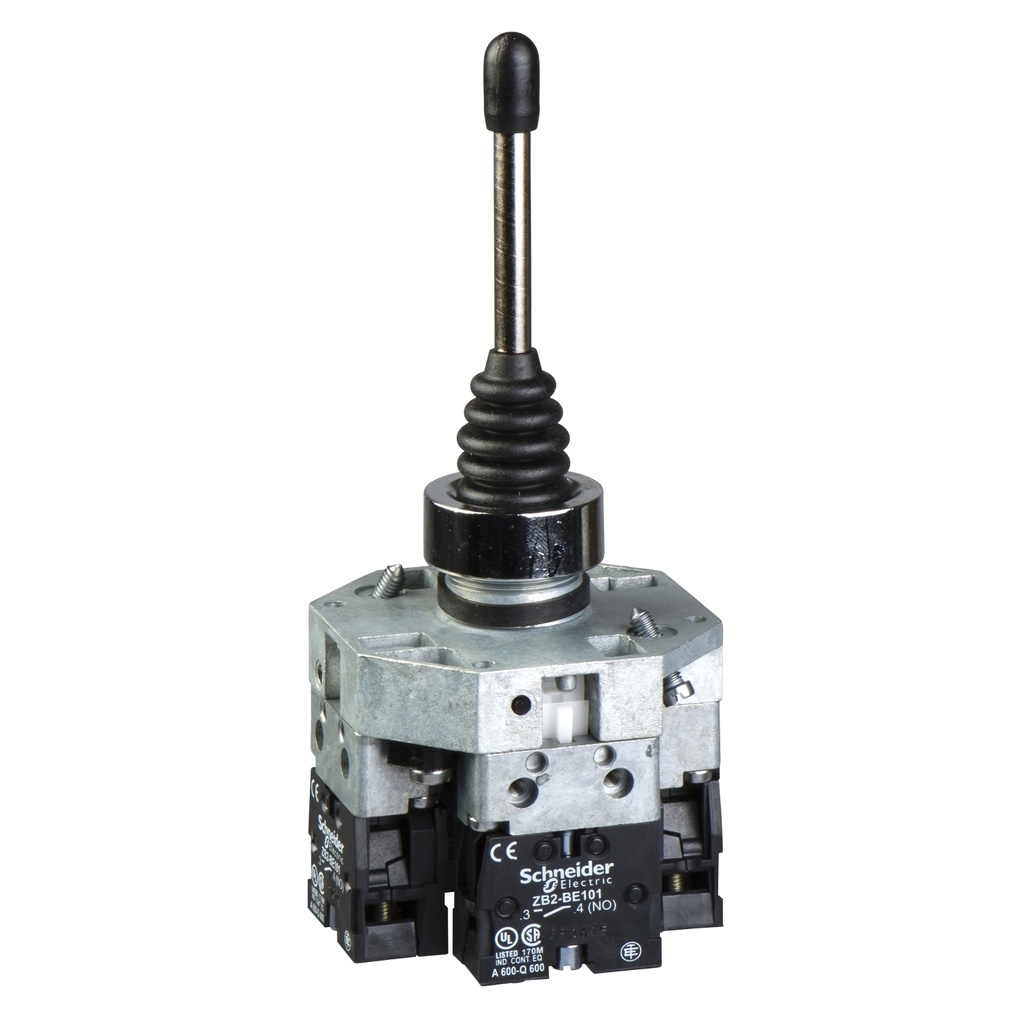 Interruptor Joystick Completo 4 Direcciones Harmony Xb5 22Mm Metal 1 Contacto Na Schneider