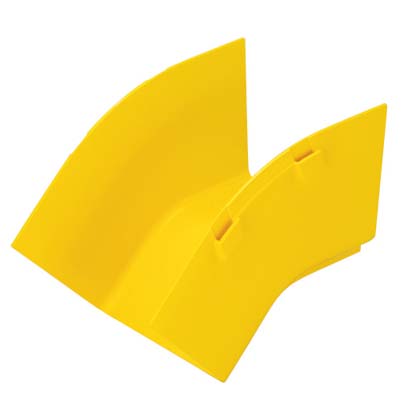 [FROV454X4LYL] Angulo Vertical Externo 45 Grados Fiber Runner 4X4 Amarillo Panduit