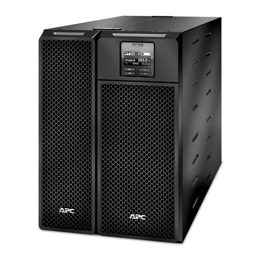 [SRT6KXLT-5KTF] Ups Online 6Kva 6000W Bifasica 208V Entrada Salida 208/120V 8 520R 4 L620R 3 L630R 1 L1430 Torre Convertible Apc Schneider