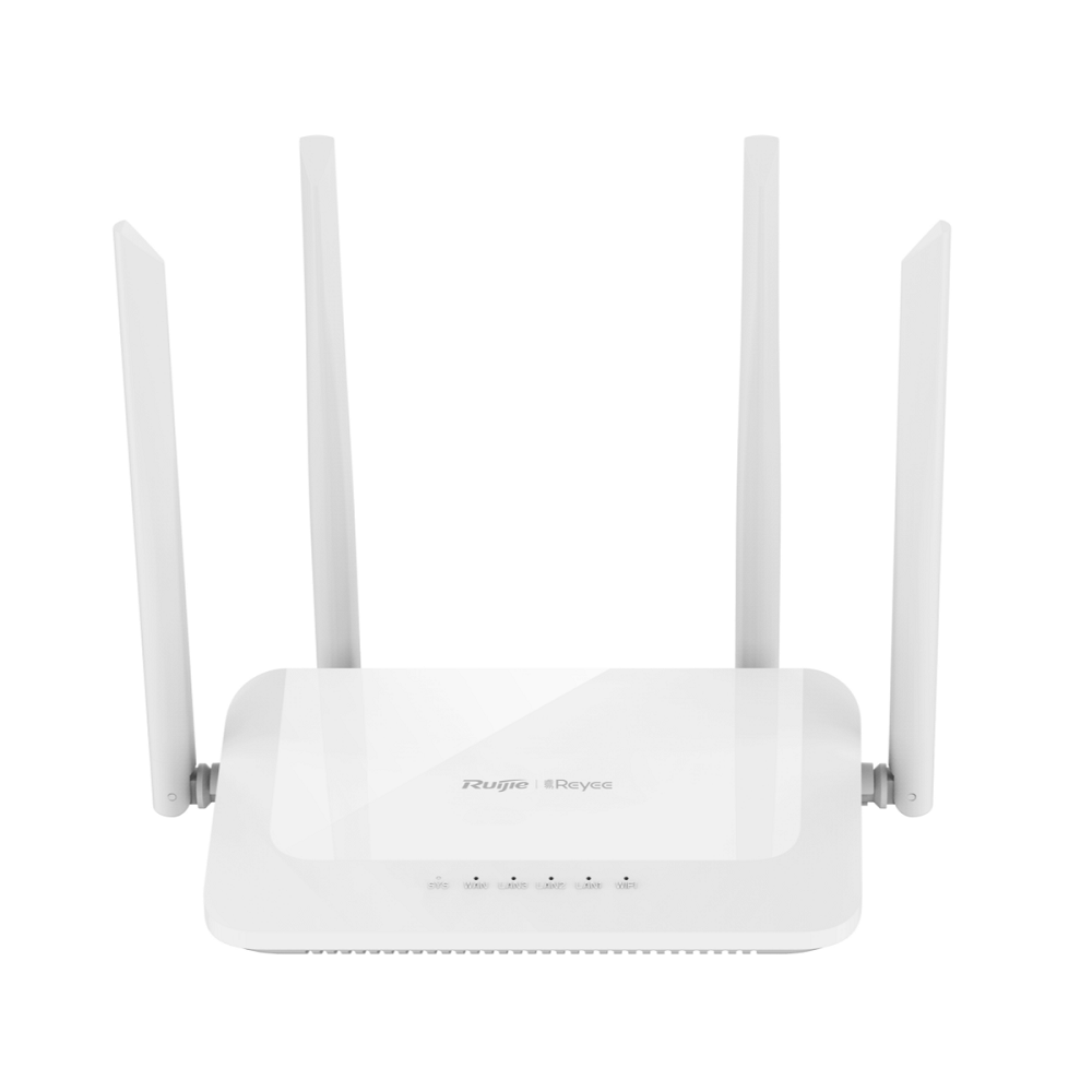 [RG-EW1200] Router Hogar Conexion Wan 10/100Mbps Doble Banda 4 Antenas Mimo 2X2 Wifi 5 Ruijie