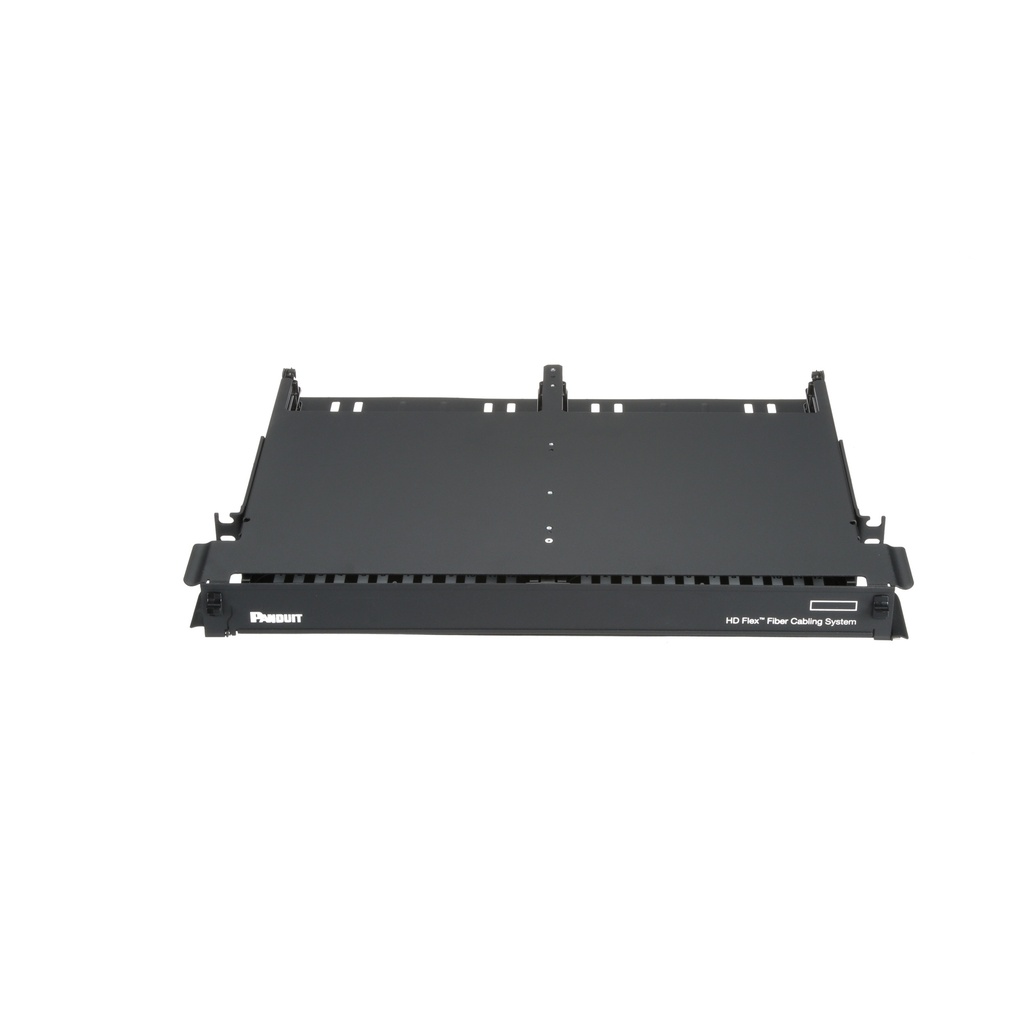Bandeja De Fibra Hdflex 1Ru 4 Puertos 144 Fibras Negro Panduit