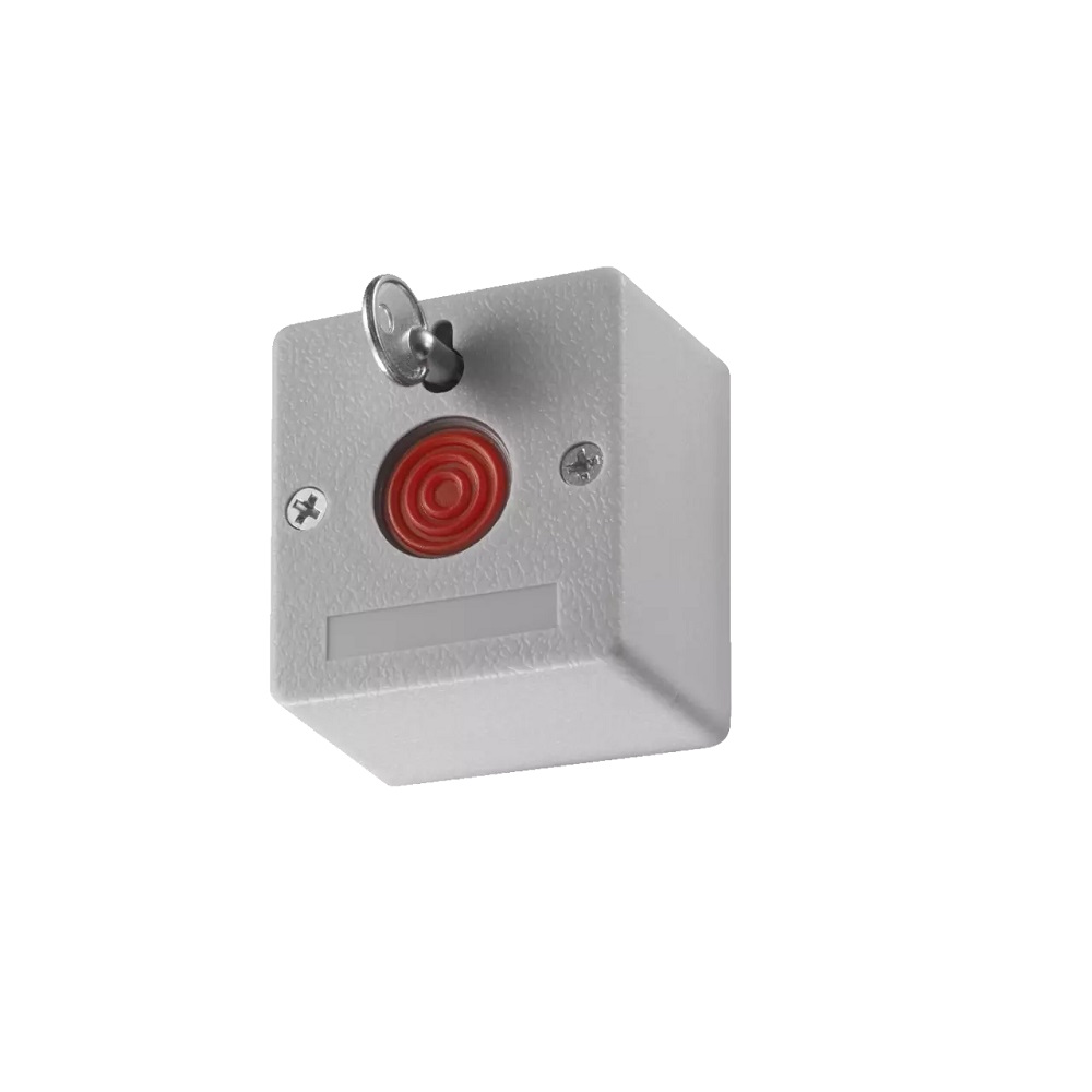[DS-PD1-EB] Boton De Panico Alambrico Retardante A La Llama Abs No/Nc Hikvision 302400982