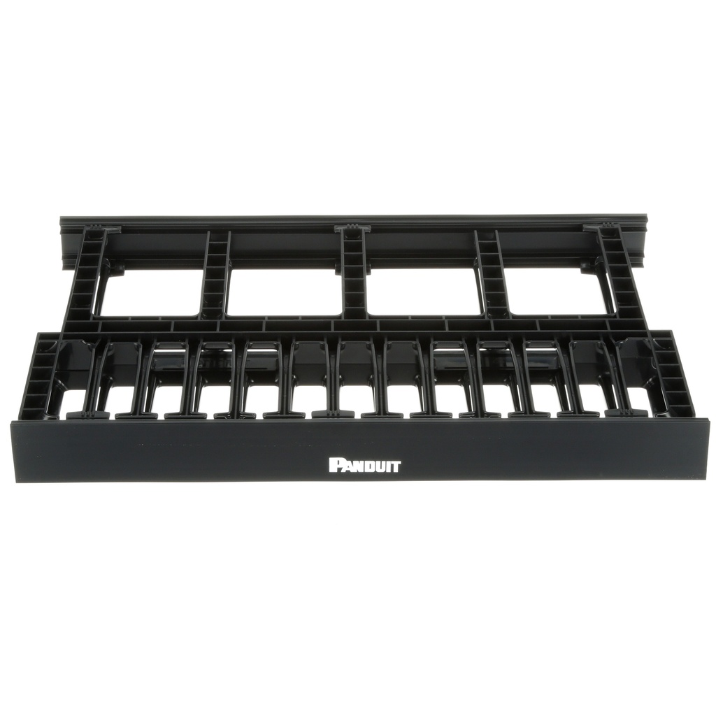 Organizador Horizontal 1U Rack Frontal Trasero Alta Densidad Panduit Nm1