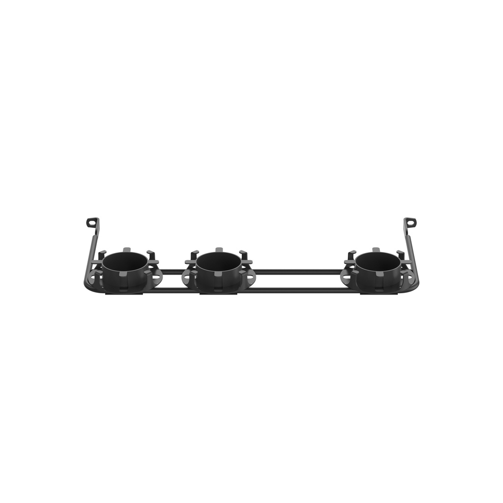Barra Para Organizacion Posterior De Cables Fibra Optica Rack 19 Pulgadas Negro Incluye Spool Panduit