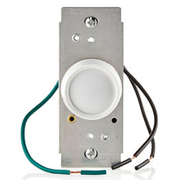 Dimer Universal Giratorio Electromecanico Con Boton On/Off 600W/Incan 120Vac 150W/Led Unipolar Leviton
