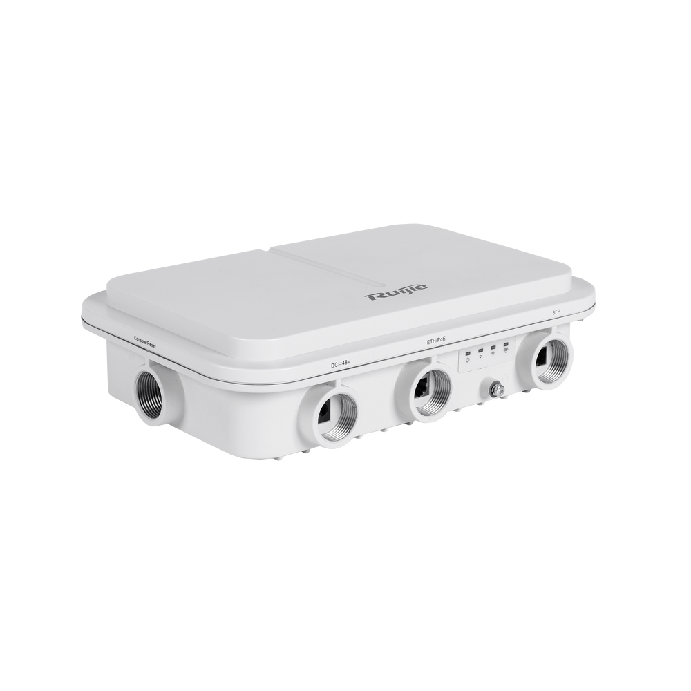 [RG-AP680-L] Access Point Conexion 1Gbps + 1 Sfp Doble Banda Mu-Mimo 2X2 Wifi 6 Montaje Exterior Ip68 Ruijie