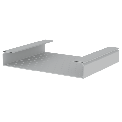 Bandeja Portacable Perforada Aislante 100X600Mm Gris Tramos X 3 Mts U23X Unex