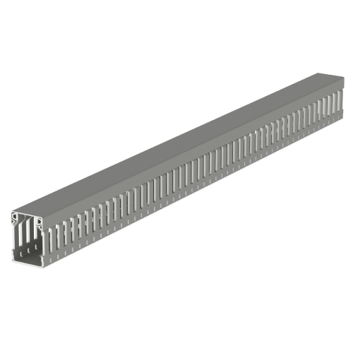 [40.30.77] Canaleta 30Bx40A Mm Gris Ranurada Tramo X 2 Mts U23X Unex