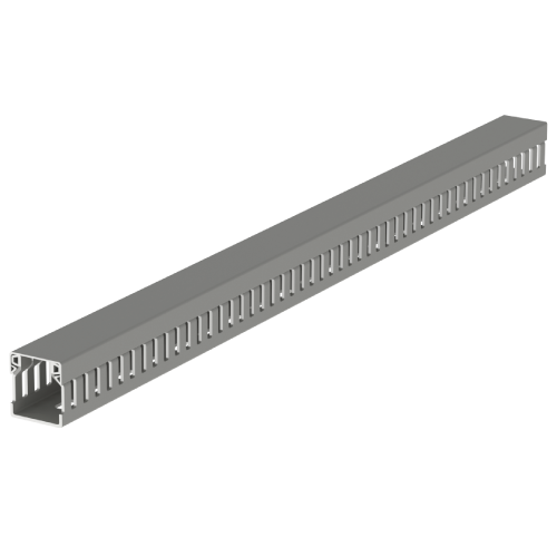 Canaleta 30Bx30A Mm Gris Ranurada Tramo X 2 Mts U23X Unex 30.30.77