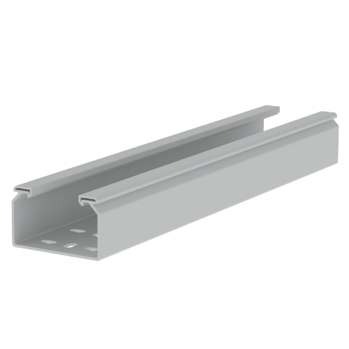Bandeja Portacable Perforada Aislante 60X100Mm Gris Tramos X 3 Mts U23X Unex