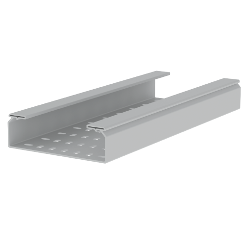 Bandeja Portacable Perforada 60X200Mm Gris Intemperie Perforado 3 Mts Unex
