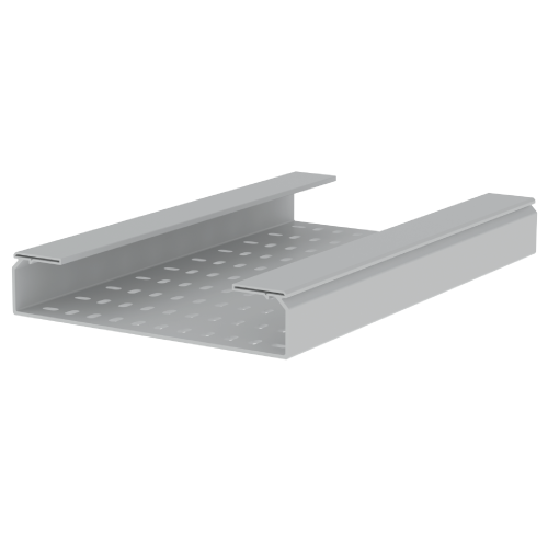 [66300] Bandeja Portacable Perforada 60X300Mm Aislante Gris Perforado 3 Mts Unex