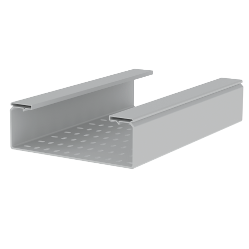 Bandeja Portacable Perforada Aislante 100X300Mm Gris 3 Mts U23X Unex
