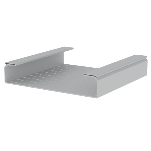 Bandeja Portacable Perforada Aislante 100X500Mm Gris Tramos X 3 Mts U23X Unex