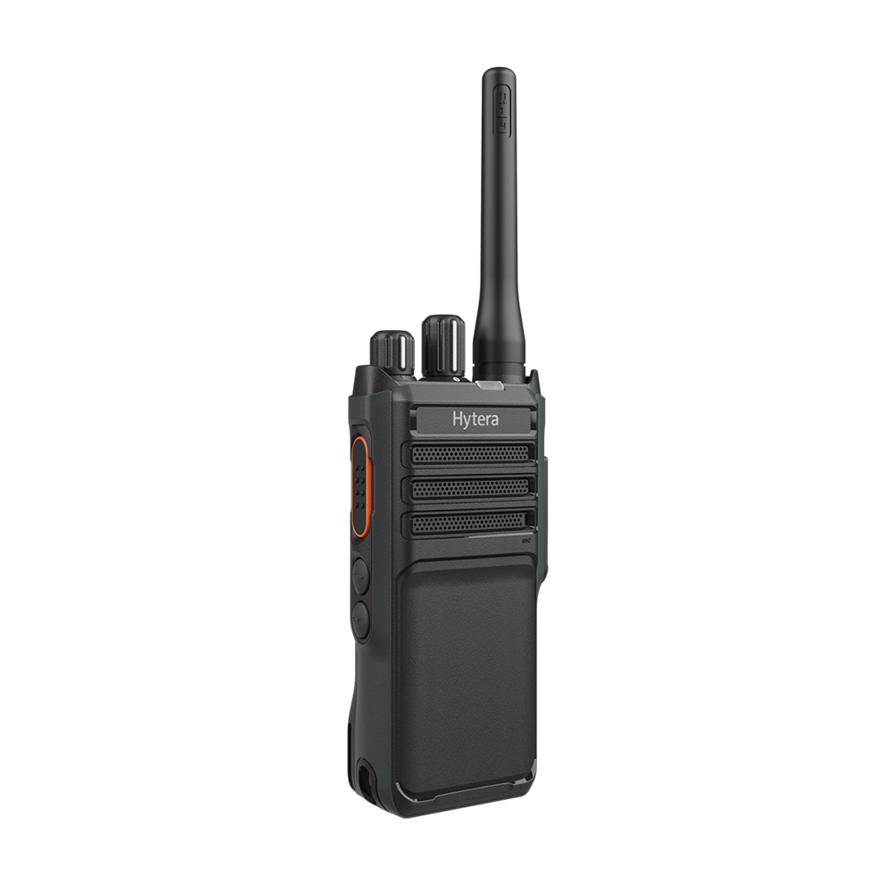 [HP50X] Radio Portatil Digital Uhf 400-470Mhz, 256 Canales, Dmr, Roaming, Ip54, Bateria Bl1508 1500Ma, Antena An0435H13 9Cm (400-470Mhz), Base Cargador Ch10L30 1A, Hytera Hp506 Uhf Bt
