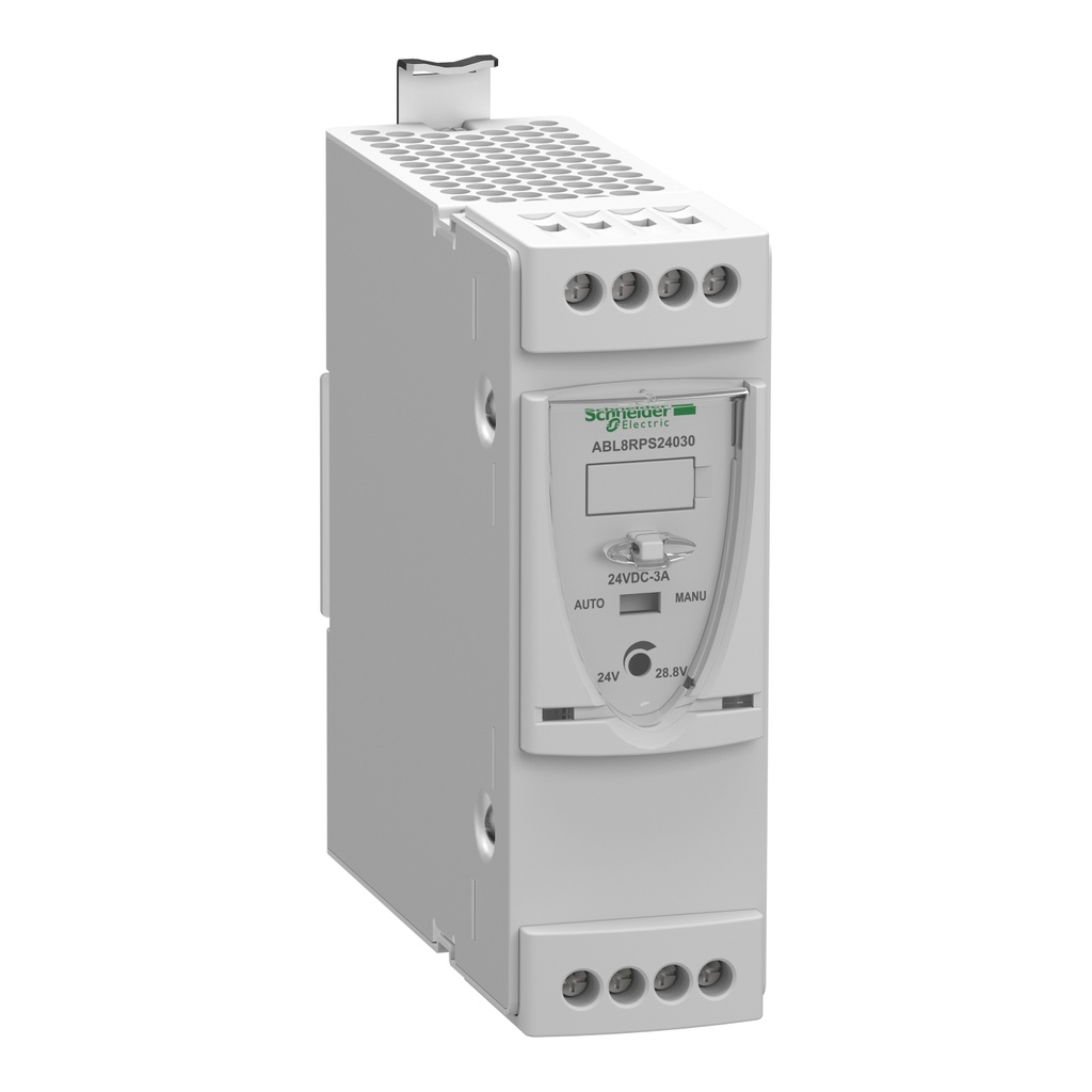 [ABL8RPS24030] Fuente De Alimentacion Entrada 100/500 Vac 1-2 Fases  Potencia 72W 3A 24V Cc Schneider Abl8Rps24030