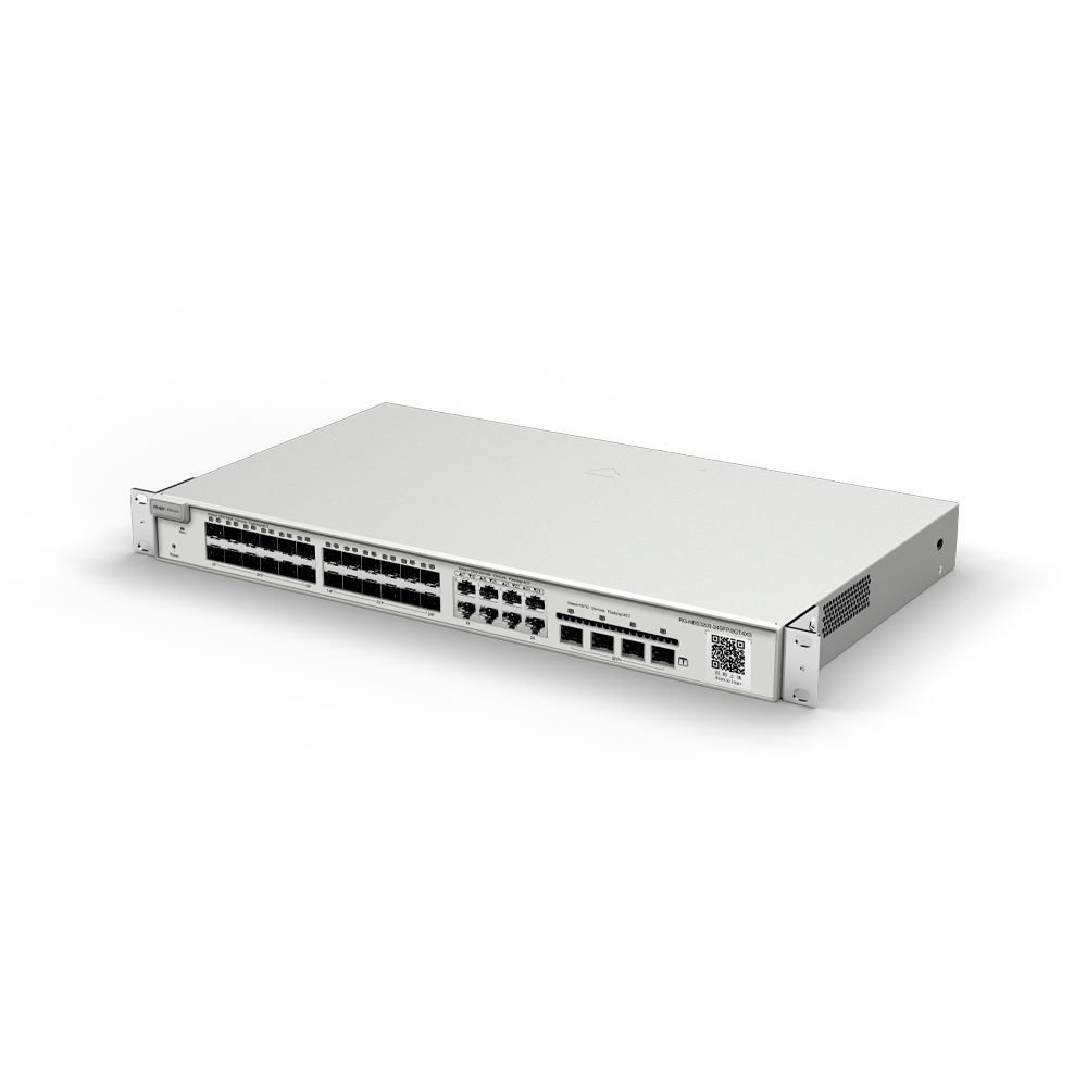 Switch  24 Puertos Sfp X 1G Port 8 1G Rj45Port 4 1G/10G Sfp+ Port Capa 2 Ruijie Rg-Nbs3200-24Sfp/8Gt4Xs