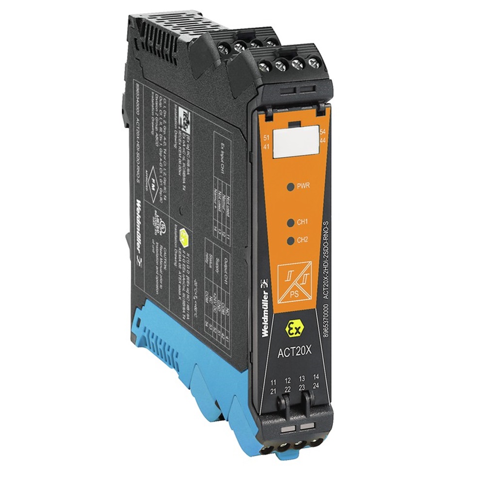 [ACT20X-SDI-HDO-L-S] Convertidor De Señal Entrada Npn Trans Pnp Salida Atex 35Ma Weidmuller _8965400000