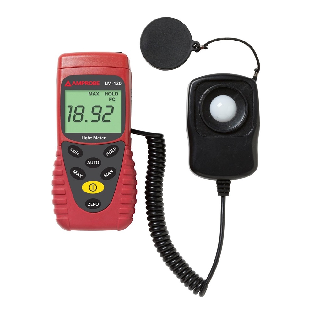[LM-120] Luxometro Digital Rango Manual Y Automatico 20 A 200.000Lx Suspencion Automatica Amprobe Fluke 3052353