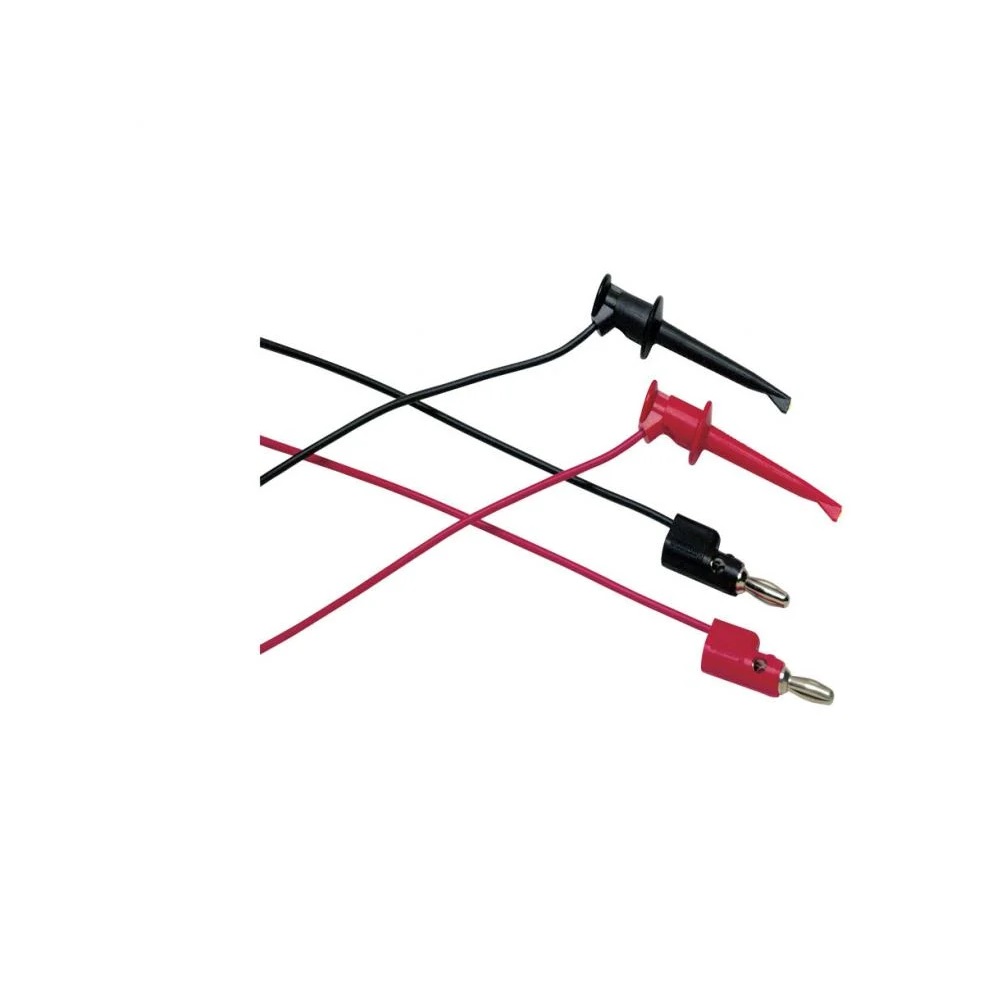 [TL940] Kit Cables De Prueba Con Conectores Mini Gancho Y Tipo Banana 4Mm Pvc 90Cm 60Vdc 3A Para Multimetros Fluke-289/87V/754/725/289/287 Fluke 1616705