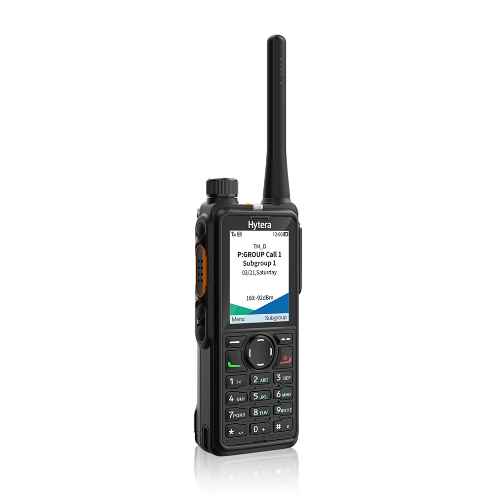 [HP786G VHF] Radio Portatil Digital Vhf 136-174Mhz, 1024 Canales, Pantalla 2.4 Pulg, Gps,Bt, Dmr, Mandown, Bateria Bp2403 2400Ma, Cargador Ch10L30 1A, Antena An0165H02 17Cm (156-174Mhz), Hytera Hp786G Vhf