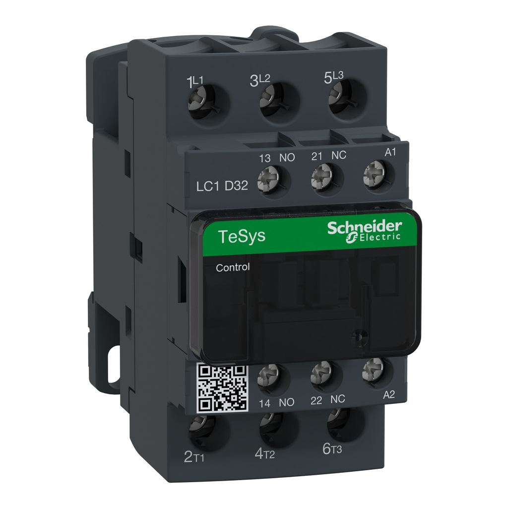 Contactor Tesys D Ac3 32A 10Hp 1Na+1Nc Bobina 440Vac Schneider Lc1D32R7
