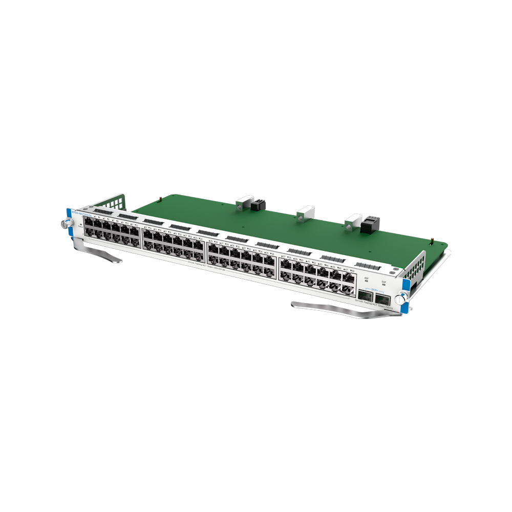 Modulo 48 Puertos Red 1Gbps + 2 Puertos Sfp+ Lc 10Gbps Para Chasis Nbs7006 Ruijie