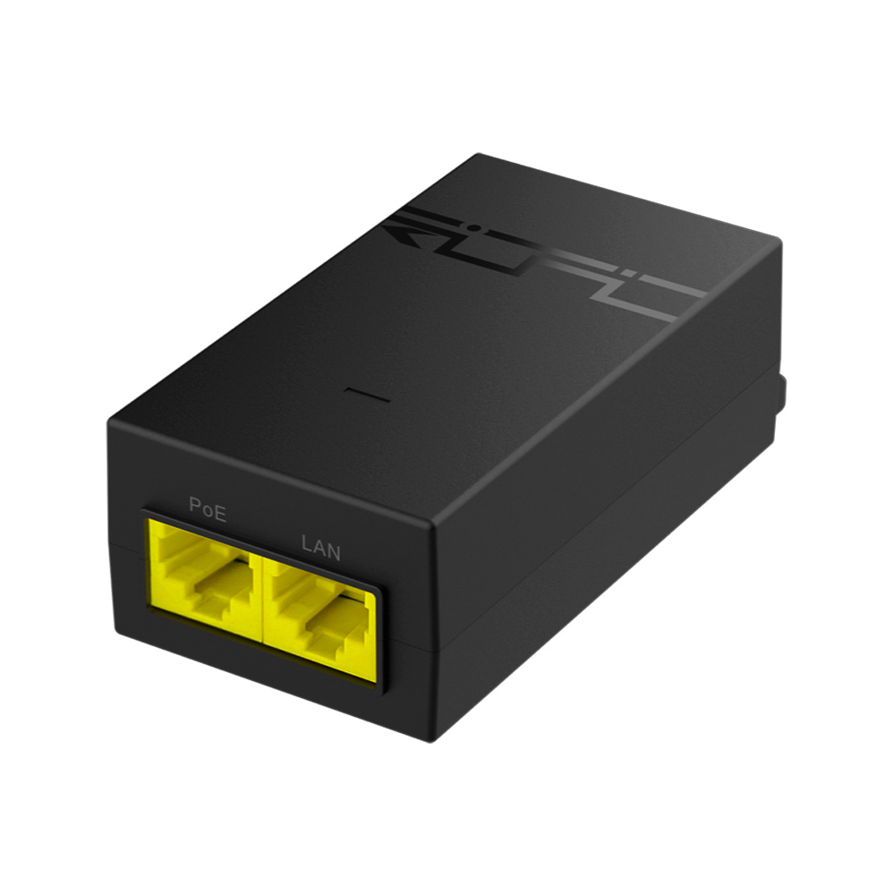 [RG-POE-AF15] Injector Poe Estandar 15W 52Vdc 0.3A Rj45 10/100/1000 Mbps Ruijie