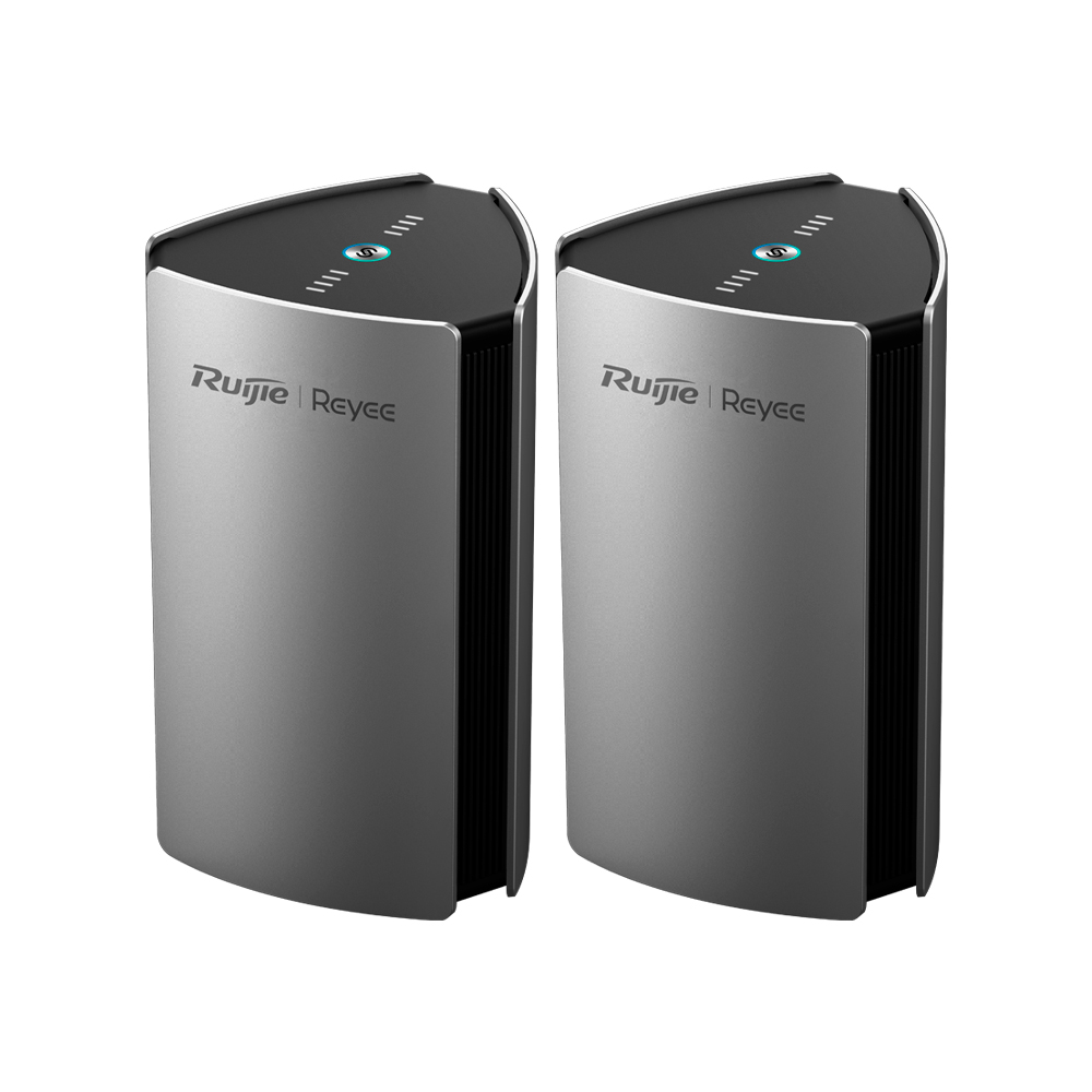 [RG-M32(2PACK)] Router Hogar Conexion Wan 1Gbps + 3 Gbps Lan Doble Banda Mimo 4X4 60 Usuarios Wifi 6 Pqte 2 Und Ruijie