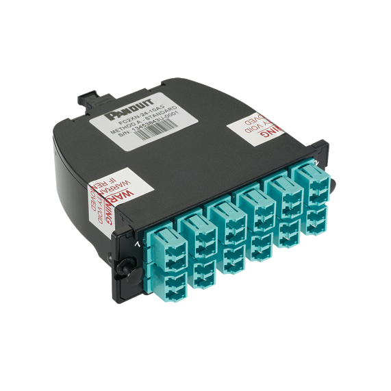 Cassette Preconectorizado Mtp-Lc 24 Fibras Om4 10G Panduit Estandard