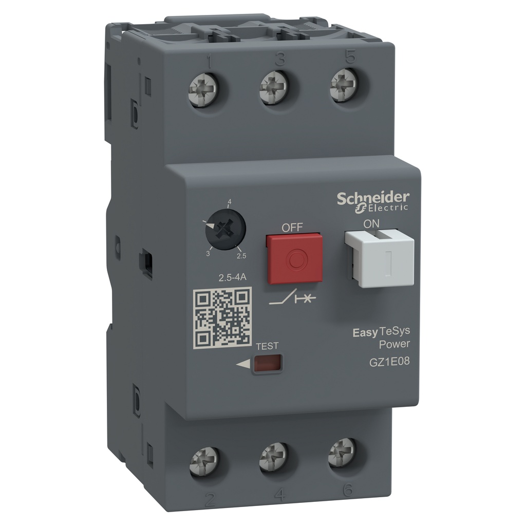 Guardamotor Easypact Tvs-Gz1 3P  2.5-4A 1.0Hp Schneider