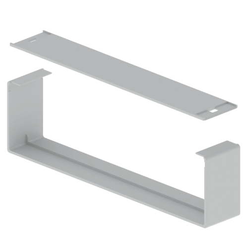 [66434] Cubre Union Para Bandeja Portacable 100X400Mm Gris U23X Unex