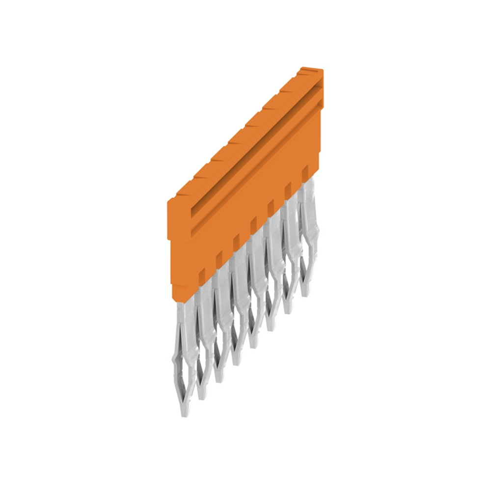 Puente 8 Polos P/Borna 4Mm 32A Naranja Weidmuller _1528030000