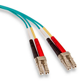 Patch Cord Fibra Lc-Lc Multimodo Om4 1Mt Duplex Leviton